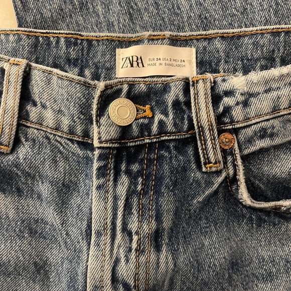 ZARA women’s blue jeans - Picture 2 of 2